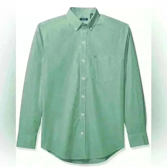 Izod button down. Slim fit. Size L - Picture 1 of 4